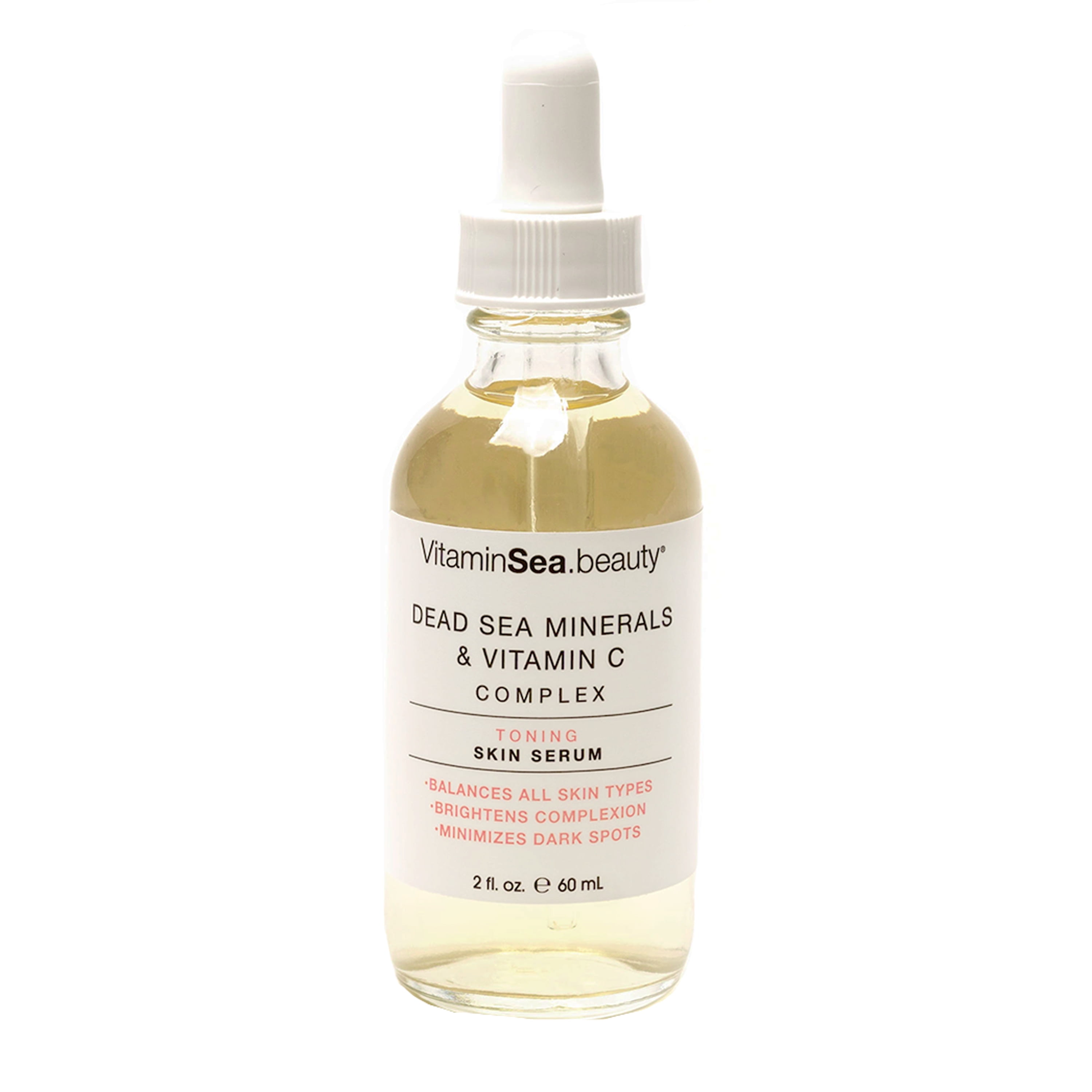 Vitamins and Sea beauty Dead Sea Minerals & Vitamin C Toning Serum, for