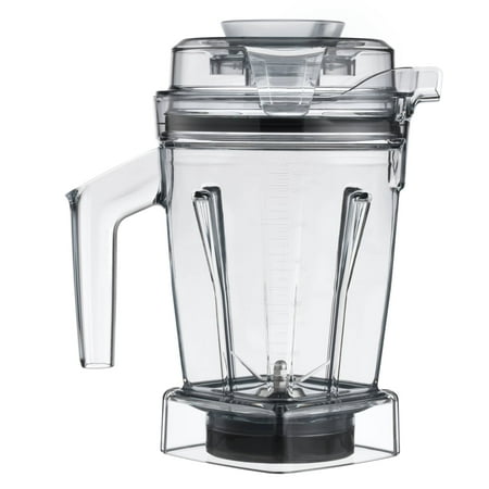 Vitamix - 48-ounce Dry Grains Container with SELF-DETECT® - Clear