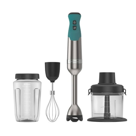 Vitamix 5 Speed Immersion Blender Bundle with Attachments (4pc) Emerald