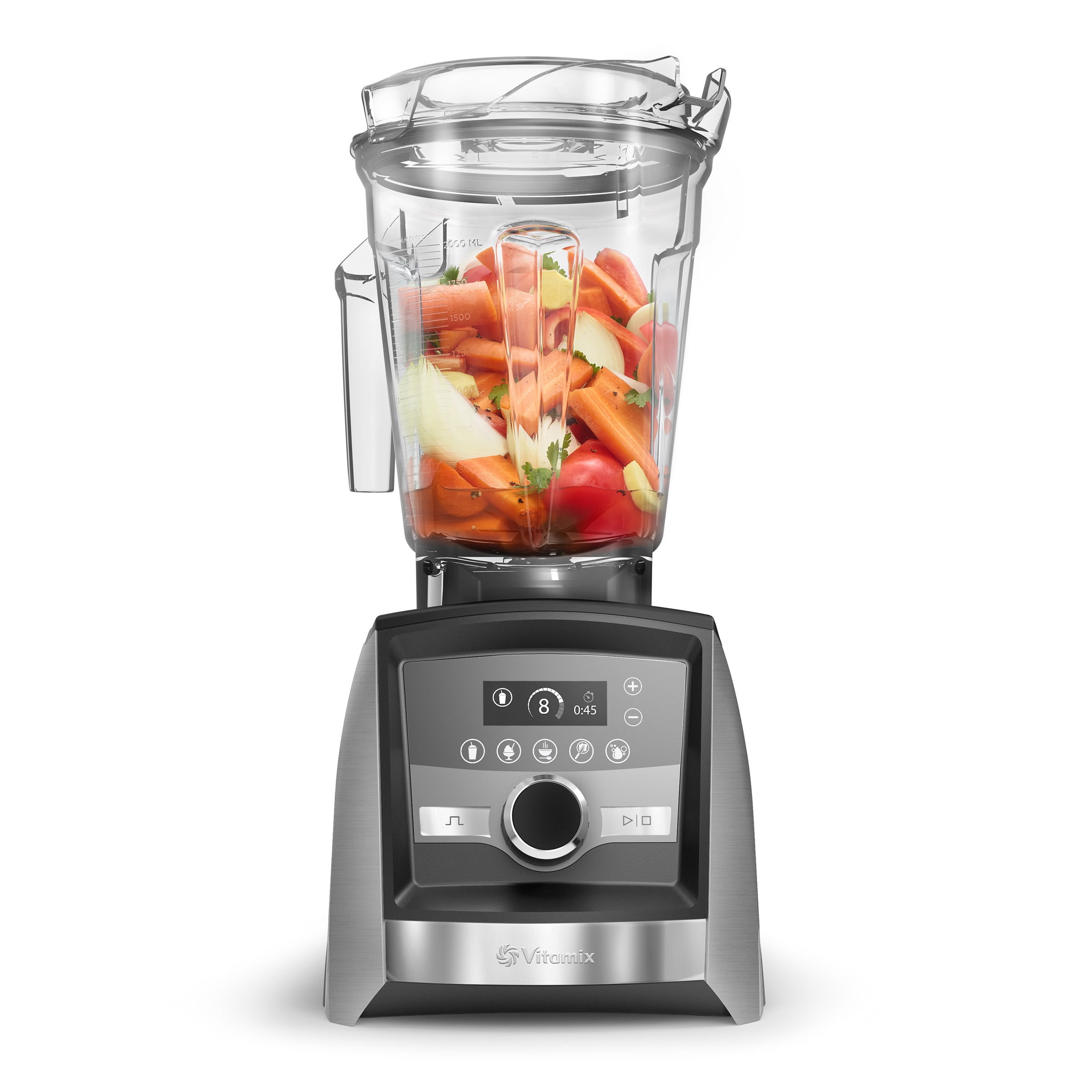 Vitamix Ascent Series A3500, Brushed Stainless Blender with Vitamix Ascent Series A3500, Brushed Stainless Blender with