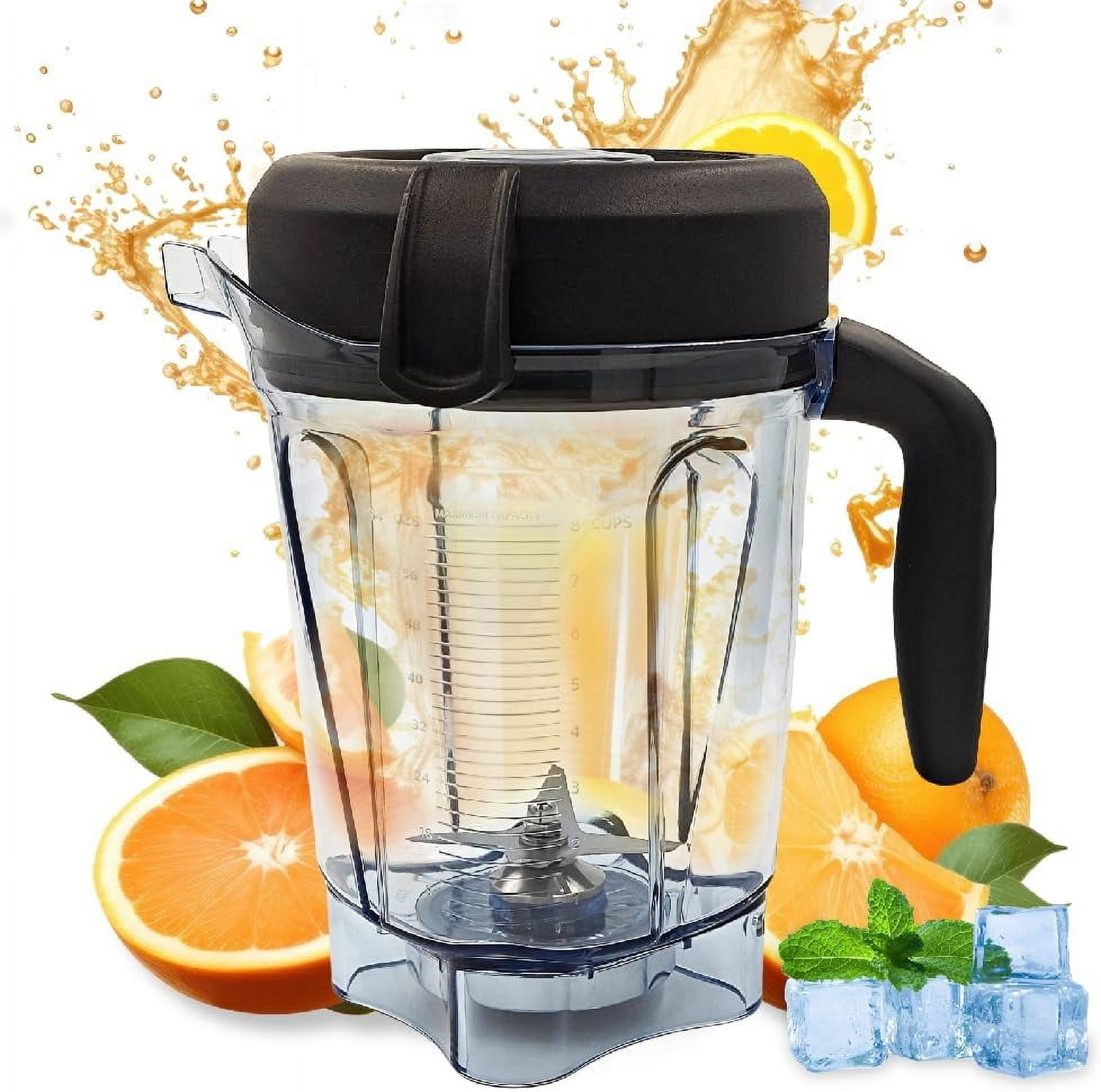 For Vitamix Blender Pitcher 64 oz Low-Profile Container