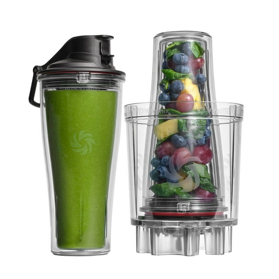 Vitamix Personal Cup Adapter with Two 20-Ounce Blender Cups, Two Lids