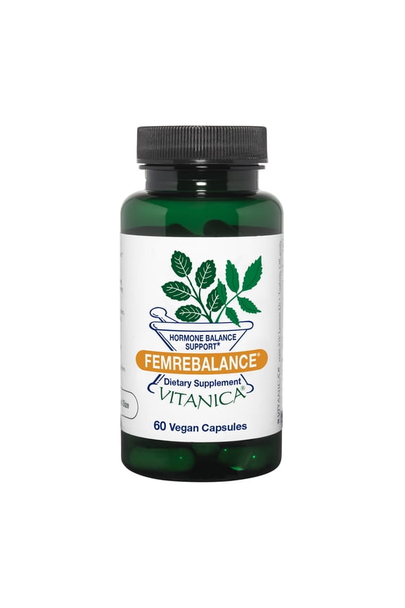 FemRebalance, Hormone Balance Support for Women, Vegan, 60 Capsules