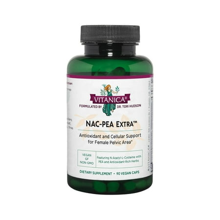 Vitanica NAC-PEA Extra, Vegan, 90 Capsules