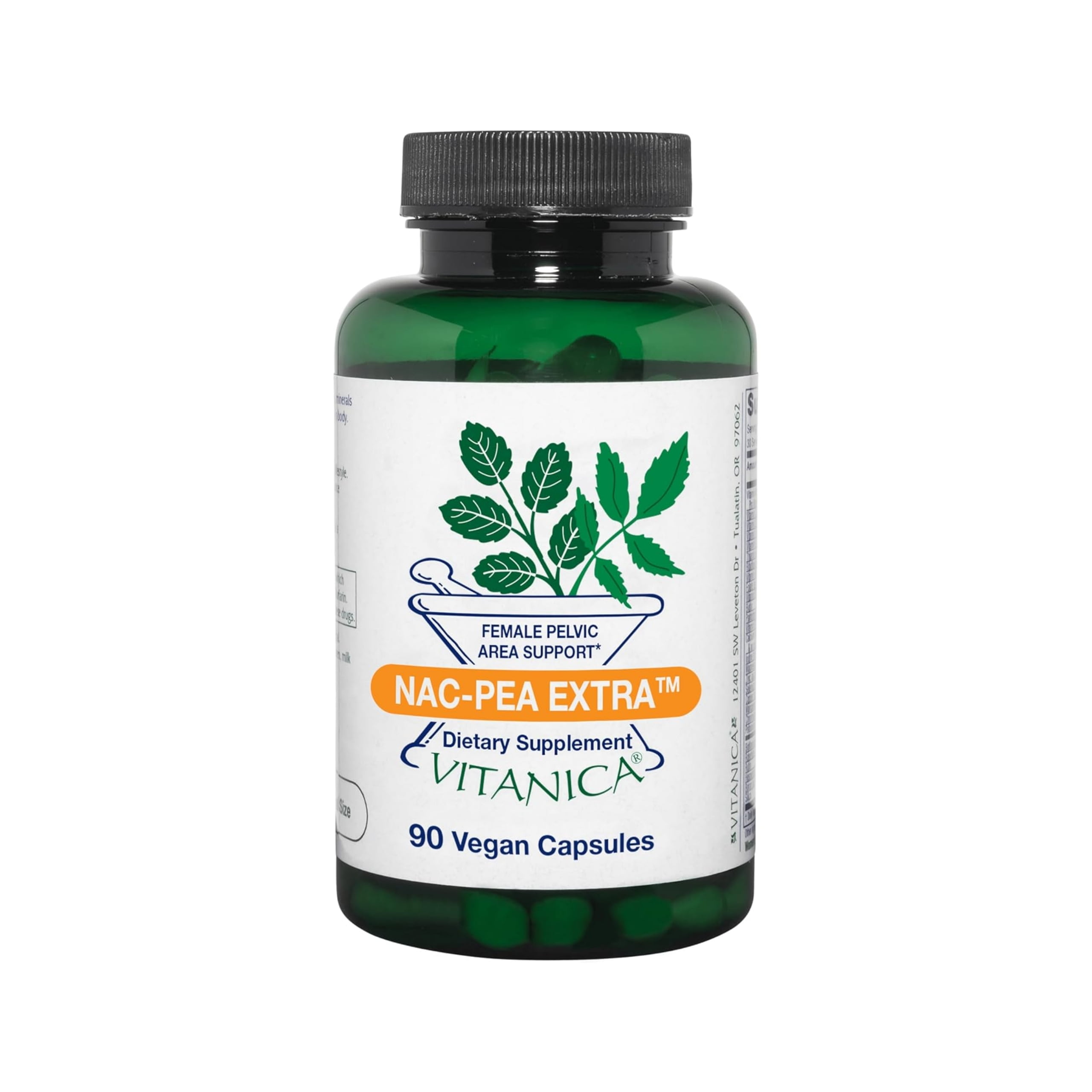 Vitanica NAC-PEA Extra, Vegan, 90 Capsules