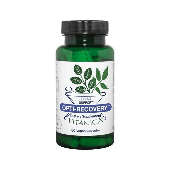 Vitanica Opti-Recovery, Pre & Post Surgery Support, Wound Care, BBL, Tummy Tuck, C Section & Postpartum Vitamin Essentials Healing Support, Scar, Shoulder, Hysterectomy, Breast & Lipo, Vegan, 60 Caps