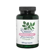 Vitanica Pregnancy Prep, Reproductive System Support, Vegan, 120 Capsules