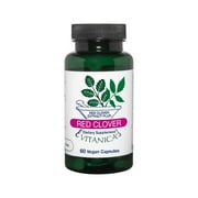 Vitanica Red Clover Blossom and Leaf Extract 500mg with 8% Isoflavones, Plus 175mg Blossoms, Menopause Relief Support for Women, 2 Month Supply, Non-GMO, Gluten Free, Vegan Supplement, 60 Capsules