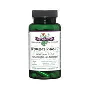 Vitanica Women's Phase I, Premenstrual Support, Vegan, 60 Capsules