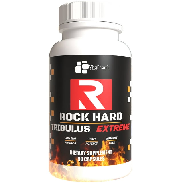 Vitapharm Nutrition Rock Hard Tribulus Terrestris. Herbal Libido and