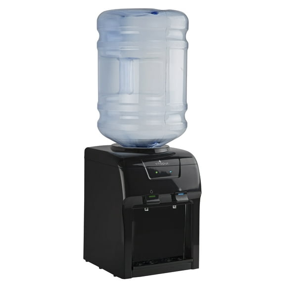 Vitapur Countertop Room and Cold (42.8F - 46.4F) Water Dispenser Black