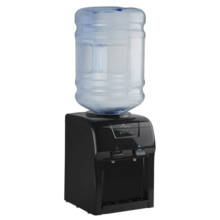 Vitapur Black Countertop Top Loading Electric Water Cooler, 48 OFF