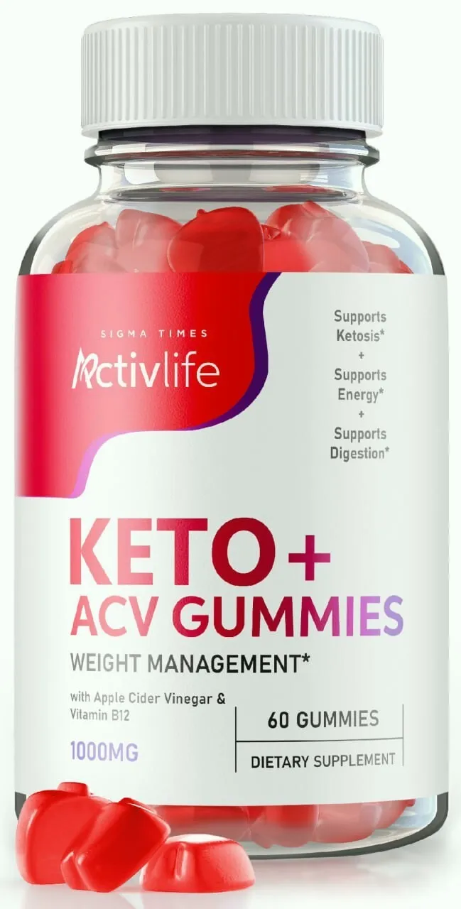 Vitar Life ActivLife ACV Keto Gummies to Boost Weight Loss & Amplify ...