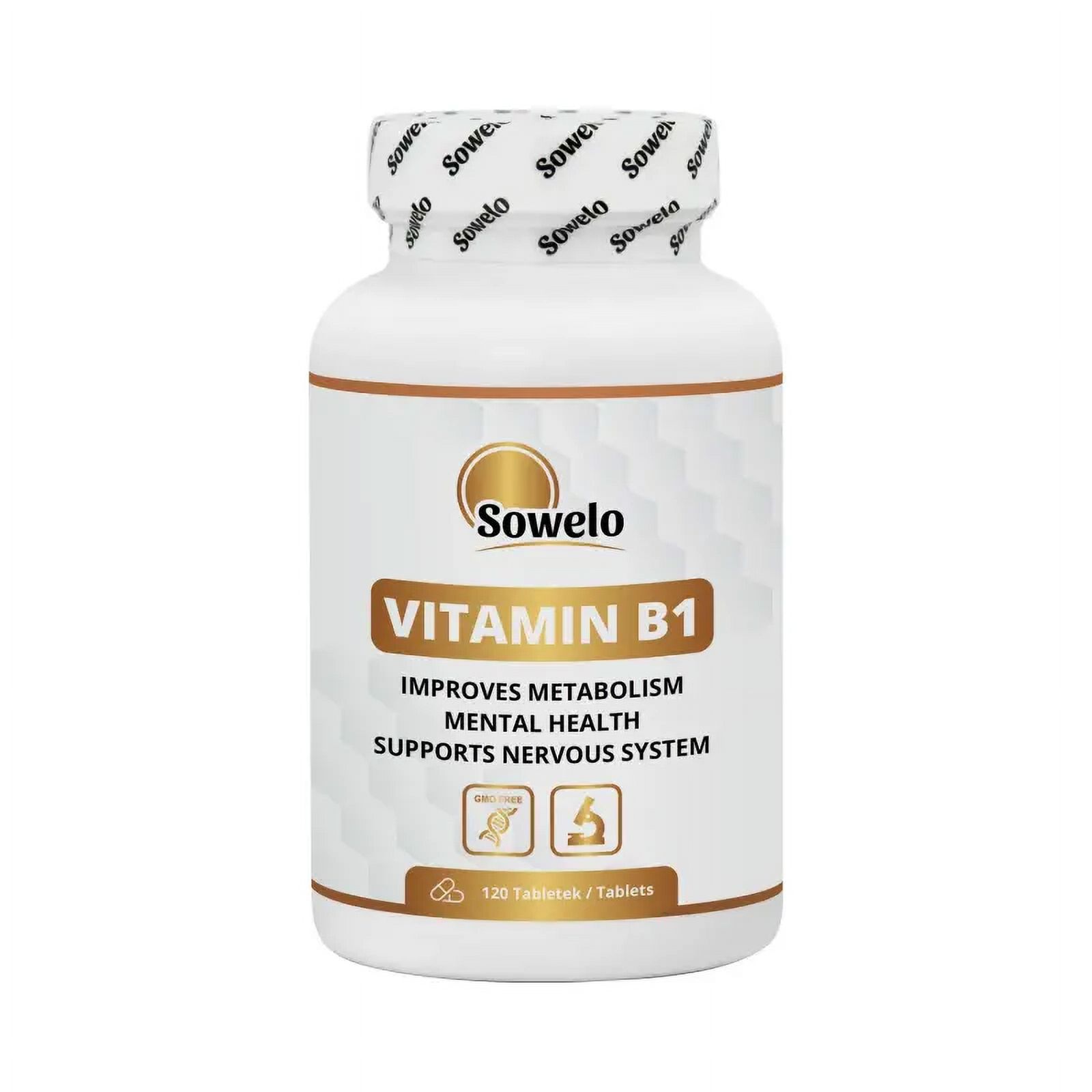 Vitar Life Sowelo Vitamin B1 Thiamine 100mg Tablets 