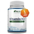 Vitar Life Vitamin K2 MK 7 200mcg 365 Vegetarian and Vegan Tablets