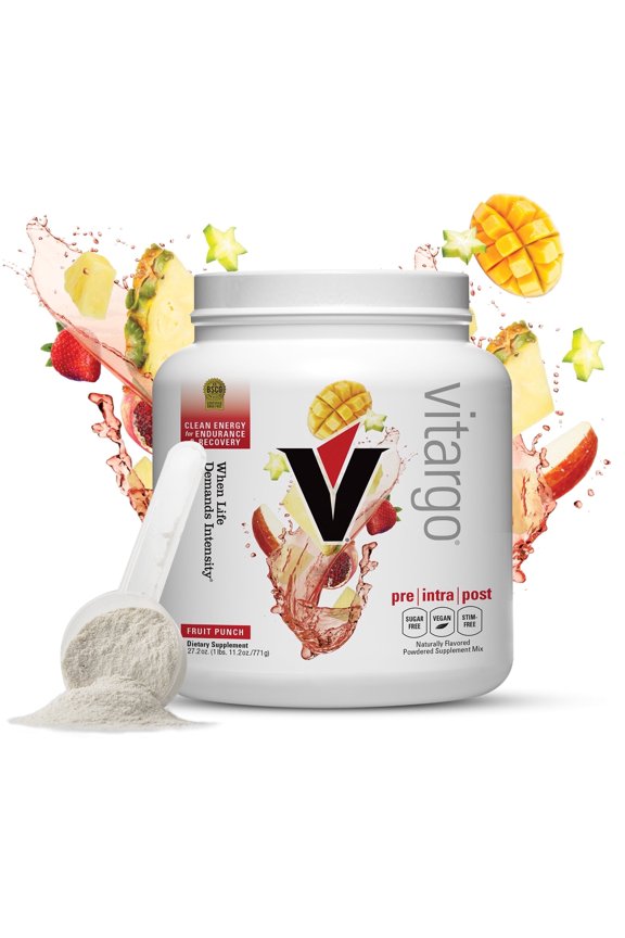 Fruit Punch 20 Scoop 1.7 lbs Fast Digesting Carb for Pre workout and Intra workout fueling, Post workout Muscle Recovery, Certified BSCG Drug-Free