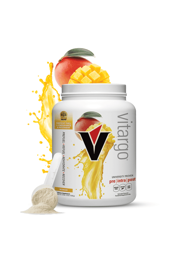 Mango 50 Scoop 2X Faster Absorbing, 4.4 LB Mango, Pre Workout, Intra Workout & Post Workout, Sugar-Free Complex Carb Powder for Muscle Recovery, Endurance & Muscle Gain, Made in USA