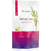 Vitauthority Detox Tea: All-Natural Bloating Relief Weight Loss Detox Tea to Help Reduce Bloating and Support Healthy Digestion, Caffeine-Free, Original (Rooibos) Flavor, 30 Bags