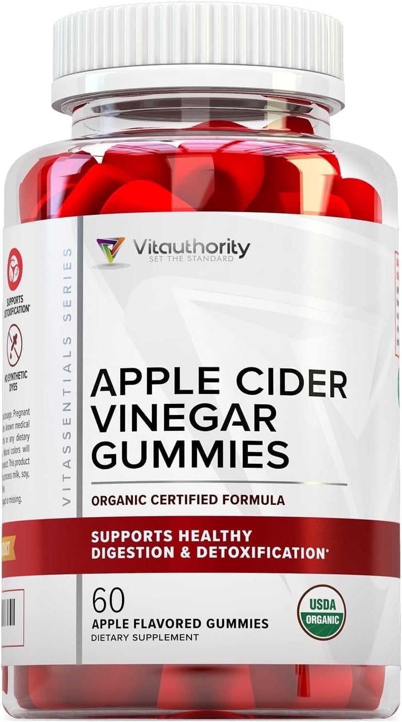 Justified Keto ACV Gummies 1000MG with Pomegranate & B12 10 Pack