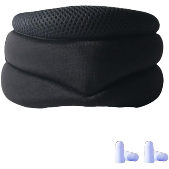 Vitavix Neck Support for Sleep Apnea, Adjustable Necksupport - Never Snore Again, Ergonomic Soft Foam Neck Support for Sleeping Cervix Pain Relief, Three-Stage Anti-Snoring Neck Brace