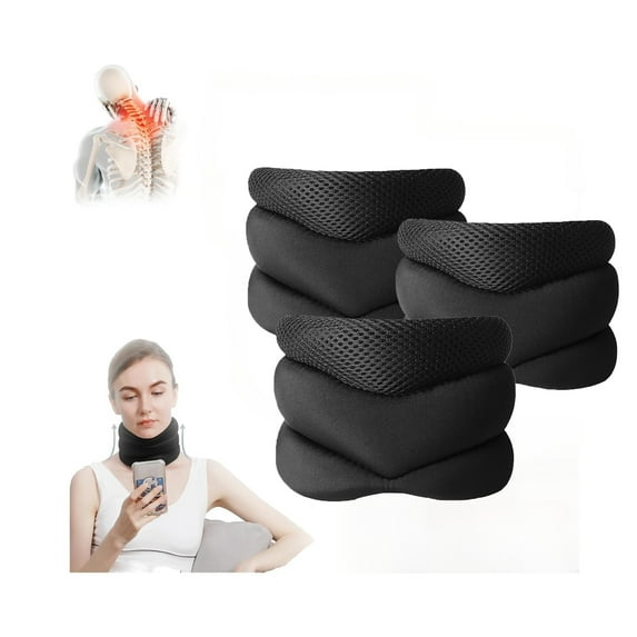 Vitavix Neck Support for Snoring - Never Snore Again, Vitavix Anti Snoring Neck Support, Adjustable Soft Foam Neck Brace Cervical Collar for Relief of Cervical Spine Pressure