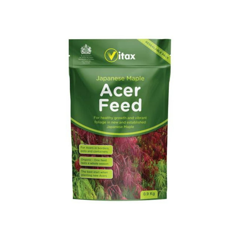 Vitax Organic Japanese Maple Acer Feed, 0.9kg Pouch - Plant