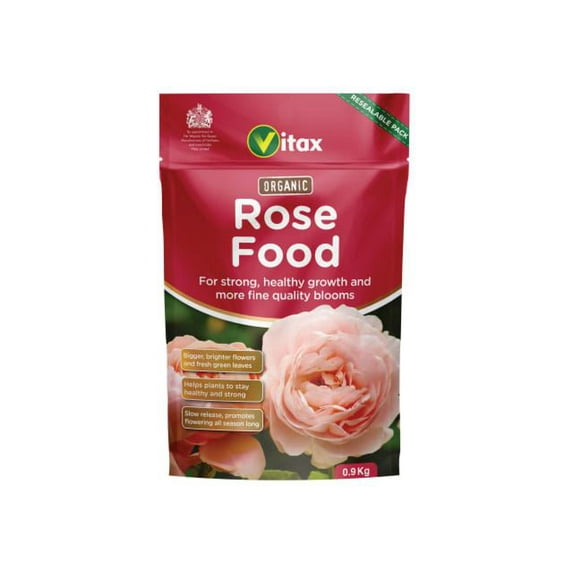 Vitax - Organic Rose Food 0.9kg Pouch