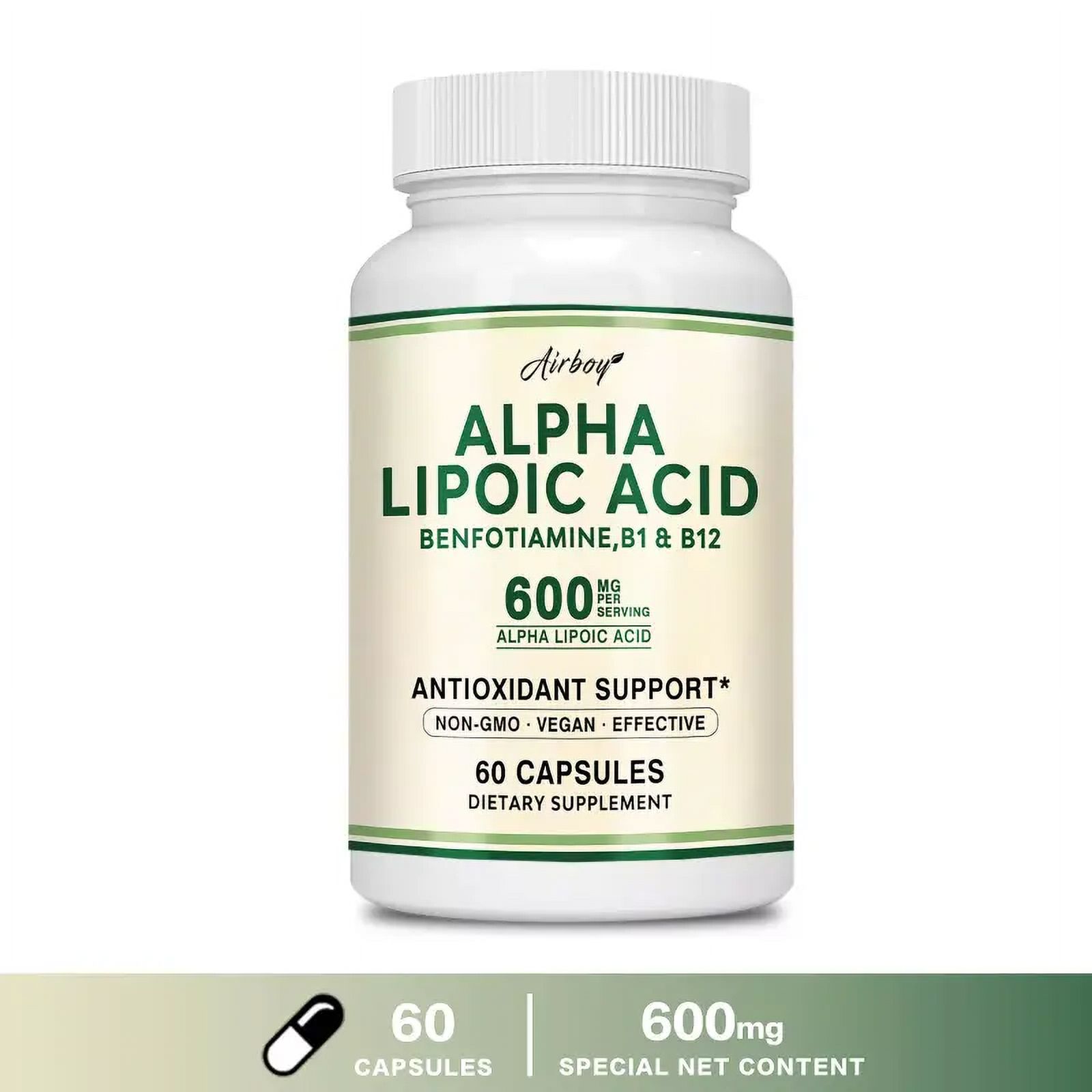 Vitazens Alpha Lipoic Acid 600mgBlood Sugar Balance, Metabolism Aid