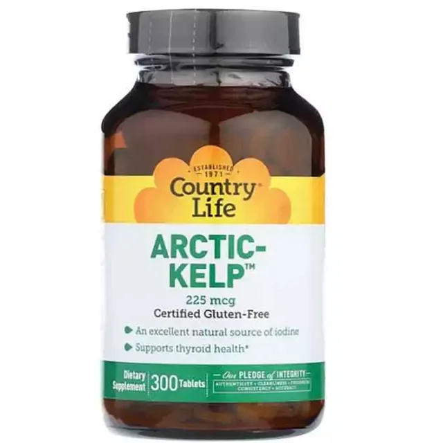 Vitazens Country Life Arctic Kelp 225 mcg 300 Tabs | # Catalogs DD6105 ...