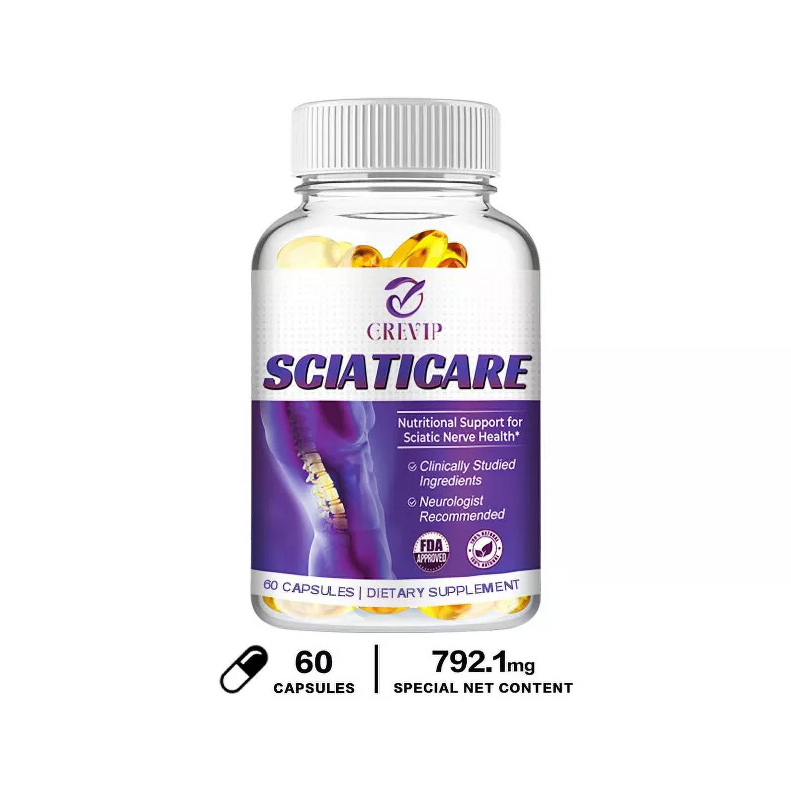 Vitazens Sciaticare RAlpha Lipoic Acid,Benfotiamine Relief The Pain