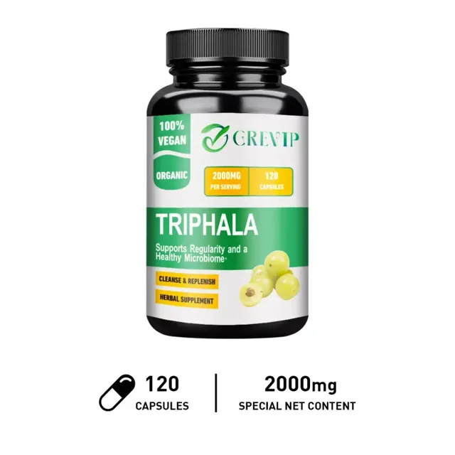 Vitazens Triphala Capsules 2000mg Digestive Support, Colon Cleanse