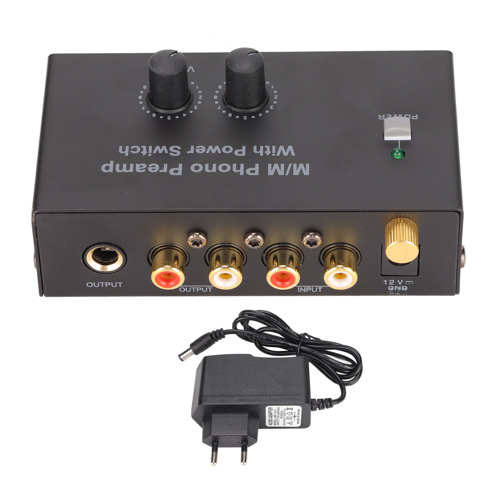 Vitdipy PP500P Phono Preamp Professional Low Noise Operation Record
