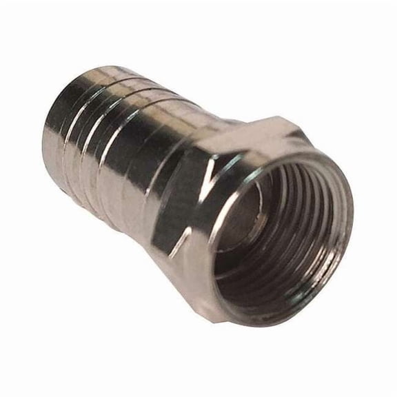 Vitek Crimp Connector, F Connection, PK100 VT-F-CRMP-RG6100