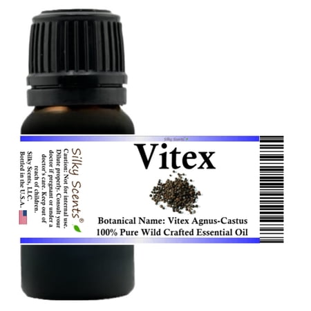 Vitex Wild Crafted Essential Oil 100% Pure and Natural 15 ml (1/2 oz)