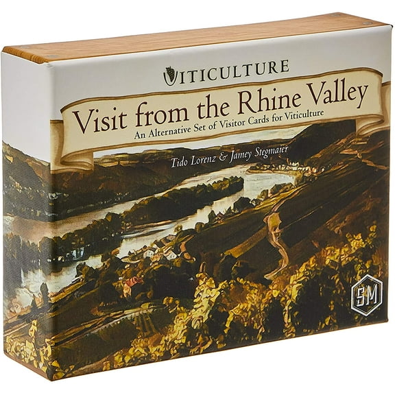 Viticulture: Visit from the Rhine Valley Expansion by Tido Lorenz & Jamey Stegmaier Stonemaier Games