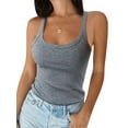 thumbnail image 1 of Vitmona Women's Solid Color Sleeveless Camisole Summer Tank Tops, 1 of 4