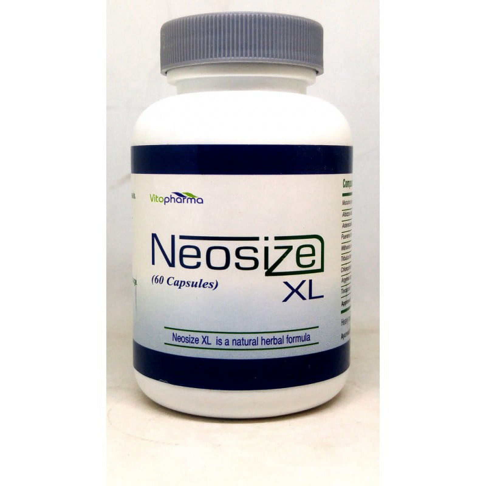 VitoPharma NeoSize XL Natural Male Enhancement Dietary Supplement 60 Capsules