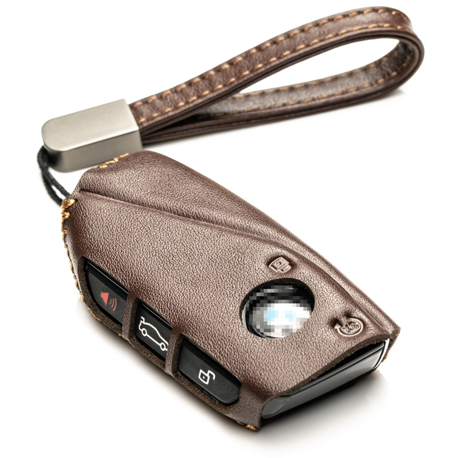 Vitodeco Genuine Leather Key Fob Case Compatible with BMW X5