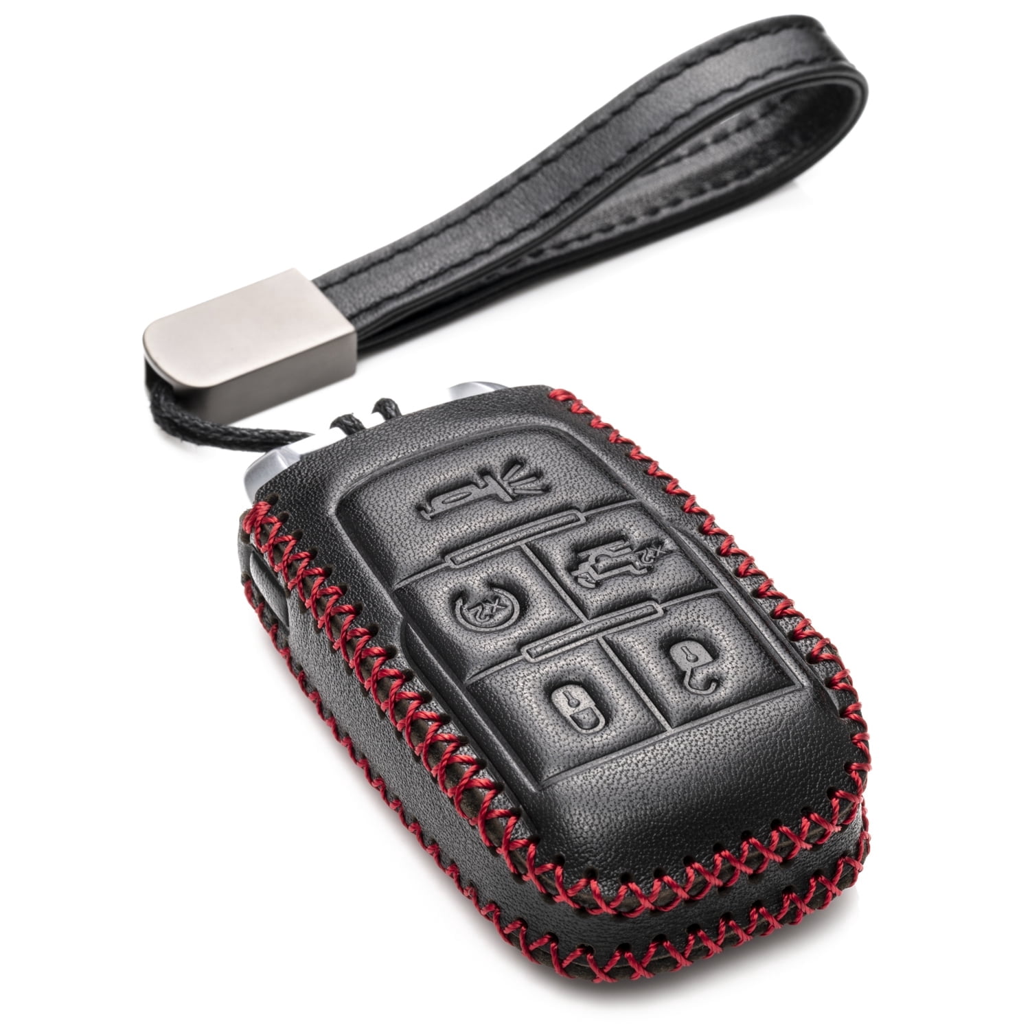Vitodeco Leder-Schlüsselcase Für Acura RLX, TLX, ILX – Keyless Remote Smart Key Hülle