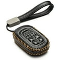 thumbnail image 1 of Vitodeco Leather Key Fob Case Compatible with Honda Civic, Civic Hatchback, Accord, HR-V, CRV, Pilot, Passport 2023 - 2026(4-Button, Black), 1 of 6