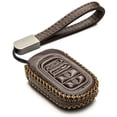 thumbnail image 1 of Vitodeco Leather Key Fob Case Compatible with Honda Civic, Civic Hatchback, Accord, HR-V, CRV, Pilot, Passport 2023 - 2026(4-Button, Brown), 1 of 6