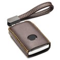thumbnail image 1 of Vitodeco Leather Remote Key Case Cover Protector Comaptible with Mazda 3, Mazda 6, CX-5, CX-50, CX-3, CX-30, CX-9, CX-90, CX-70, 4-Button, Brown, 1 of 5