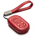 thumbnail image 1 of Vitodeco Leather Key Fob Case Compatible with Honda Civic, Civic Hatchback, Accord, HR-V, CRV, Pilot, Passport 2023 - 2026(4-Button, Red), 1 of 6