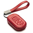 thumbnail image 1 of Vitodeco Leather Key Fob Case Compatible with Honda Civic, Civic Hatchback, Accord, HR-V, CRV, Pilot, Passport 2023 - 2026(5-Button, Red), 1 of 6