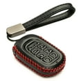 thumbnail image 1 of Vitodeco Leather Key Fob Cover Case Protector Compatible with Honda Odyssey (2025 - 2026 Models) - 7 Buttons, Black/Red, 1 of 6