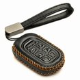 thumbnail image 1 of Vitodeco Leather Key Fob Cover Case Protector Compatible with Honda Odyssey (2025 - 2026 Models) - 7 Buttons, Black, 1 of 6