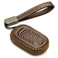 thumbnail image 1 of Vitodeco Leather Key Fob Cover Case Protector Compatible with Honda Odyssey (2025 - 2026 Models) - 7 Buttons, Brown, 1 of 6