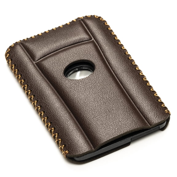 Vitodeco Leather Keyless SMARTACCESS Key Card Case Compatible with Lexus LX570, Lexus LS460, Lexus ES, Lexus LX600 2016 - 2025 (Card, Brown)