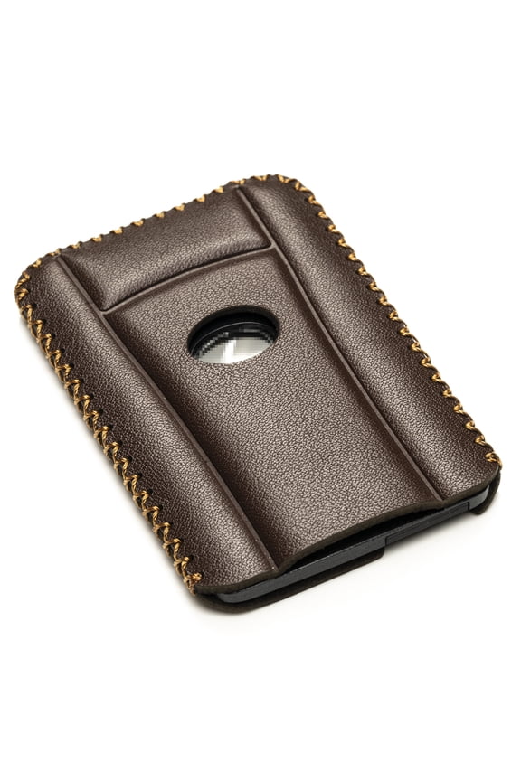Leather Keyless SMARTACCESS Key Card Case Compatible with Lexus LX570, Lexus LS460, Lexus ES, Lexus LX600 2016 - 2025 (Card, Brown)