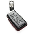 thumbnail image 1 of Vitodeco Leather Smart Key Fob Case Compatible with Acura RDX, MDX, ILX, TLX (2016 - 2021Models) - 5-Button, Black/Red, 1 of 6